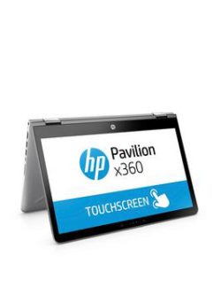 Hp Pavilion X360 14-Ba016Na, Intel&Reg; Core&Trade; I3, 8Gb Ram, 128Gb Ssd, 14 Inch Full Hd Touchscreen 2-In-1 Laptop - Silver - Laptop Only